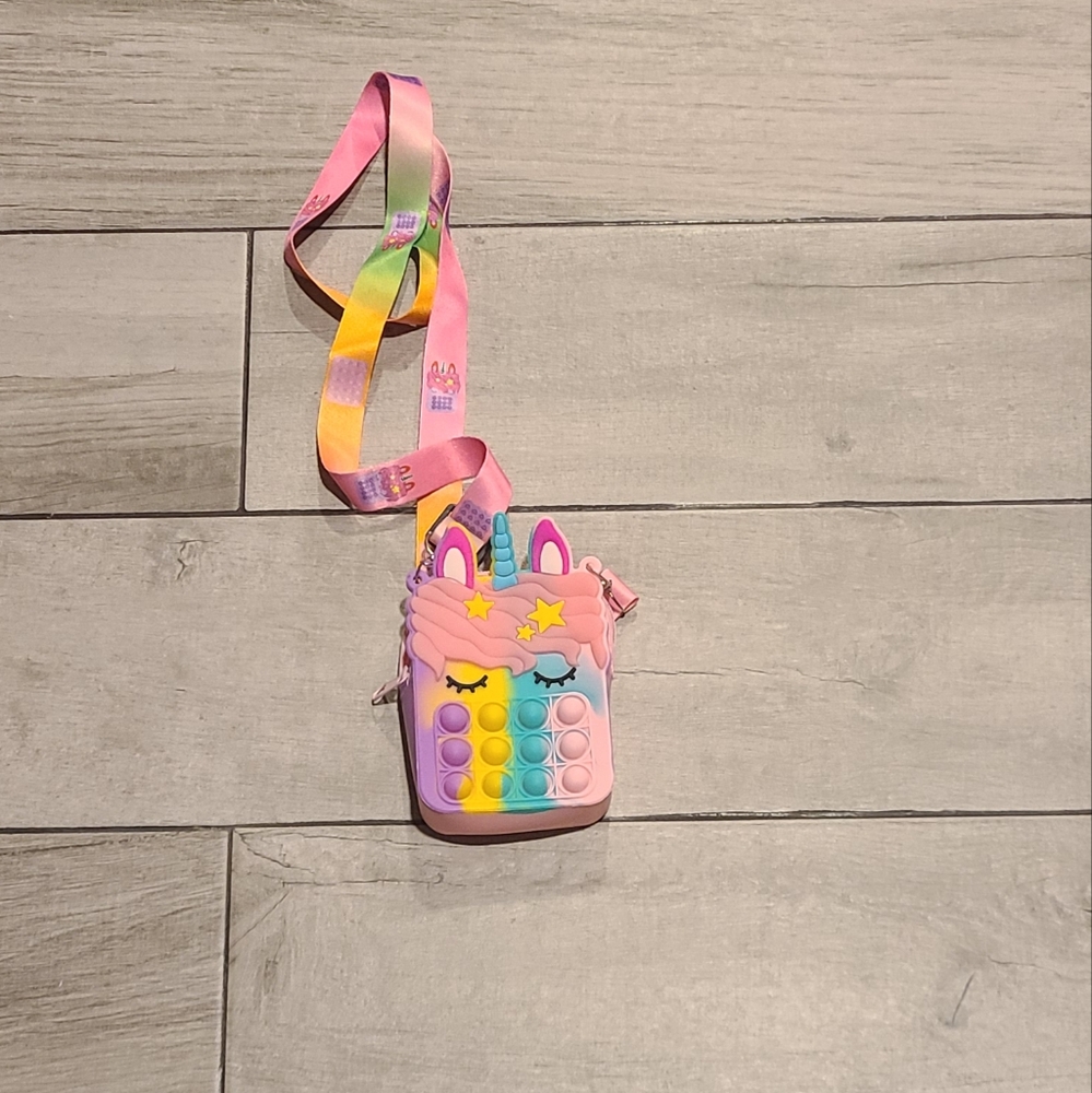 🍁 Unicorn mini pop it bag🧁